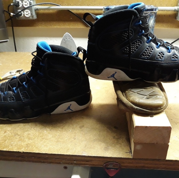 Jordan retro 9 blue/white - Picture 2 of 2
